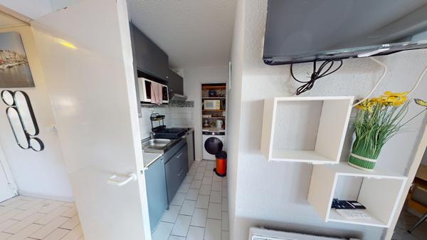 LOCATION JUSQU'A FIN JUIN - Très bel appartement vue mer 35m² - Frontignan Plage