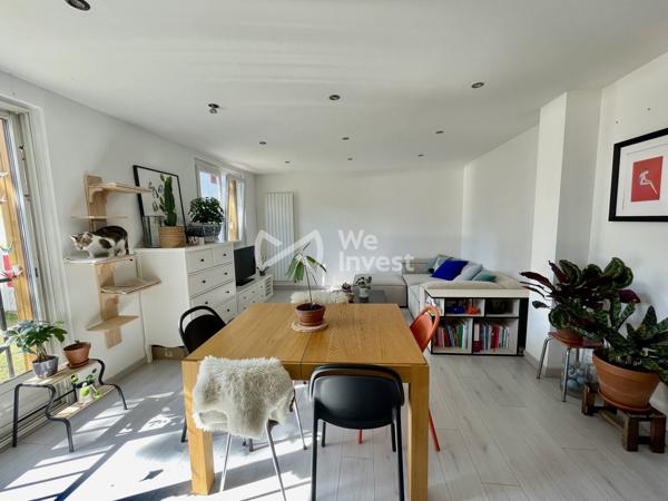 Grand appartement F3/F4 , secteur Hauts de Lagny, 0 travaux, cave + parking