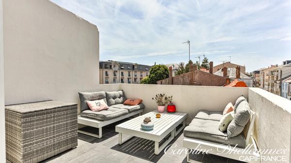 Maison de ville en plein coeur du quartier de la gare.