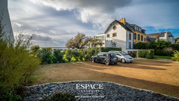 Concarneau - appartement 4 pièces face mer - Terrasses panoramiques - Jardin avec accès direct à la plage des Sables Blancs