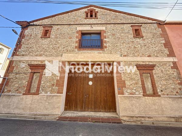 Torreilles - A VENDRE Cave Bâtisse viticole environ 480m2 garage