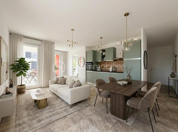 Appartement de 44,39 m²
