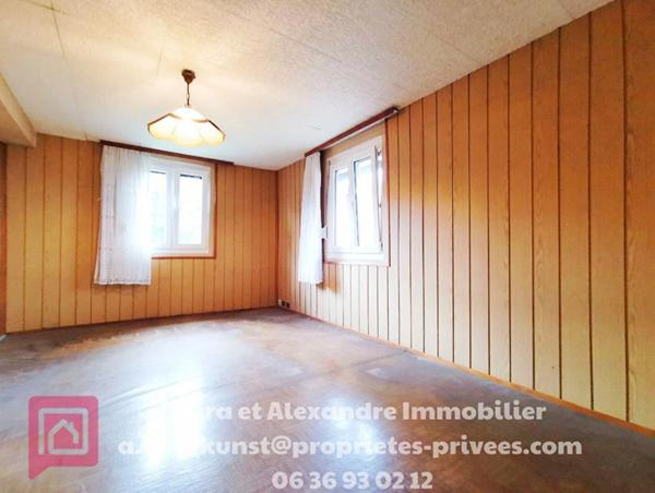 Vente maison 3 pièces d'environ 85 m2 + cour + grange + jardin