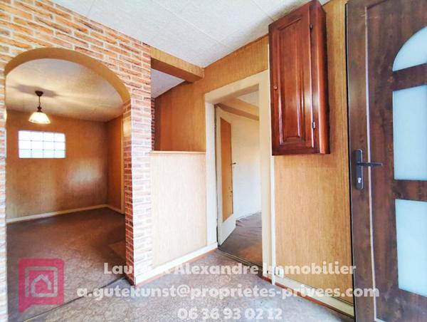 Vente maison 3 pièces d'environ 85 m2 + cour + grange + jardin