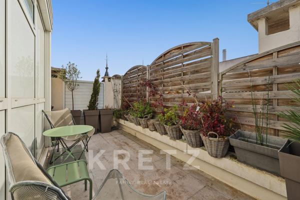 Duplex dernier étage avec terrasse