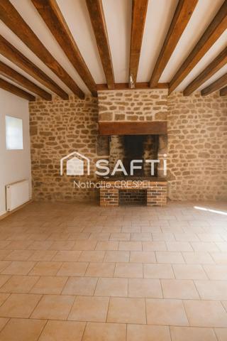 Longère en pierre rénovée de 146 m², 6 pièces