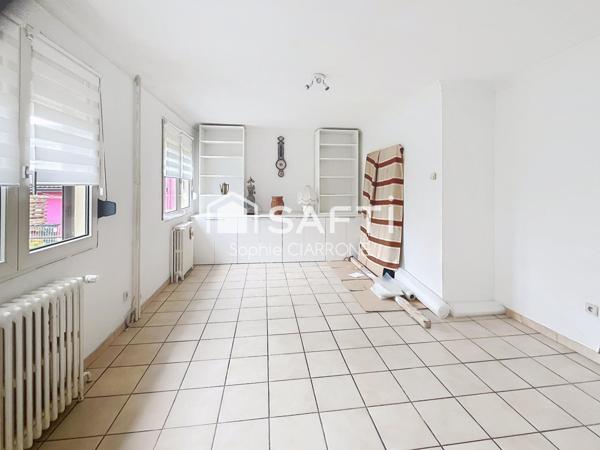 MAISON INDIV. 118M2 ENV., GARAGE/JARDIN, AU CALME ABSOLU !