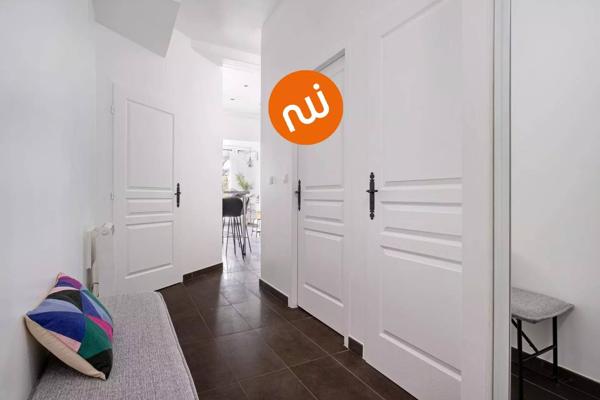 CALUIRE - Superbe T2 meublé 47.25m² vue Rhône + balcon