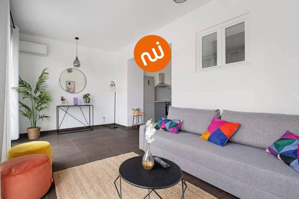 CALUIRE - Superbe T2 meublé 47.25m² vue Rhône + balcon