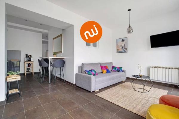 CALUIRE - Superbe T2 meublé 47.25m² vue Rhône + balcon