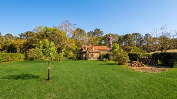 Basco-landaise rénovée, 5 chambres, un bureau, terrain 1 857 m² - piscinable