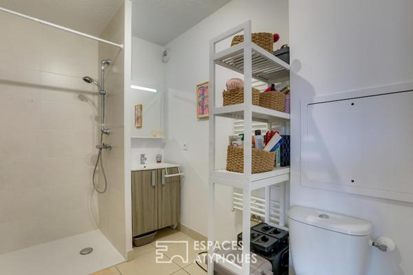 Un pied-à-terre océanique, au dernier étage avec balcon