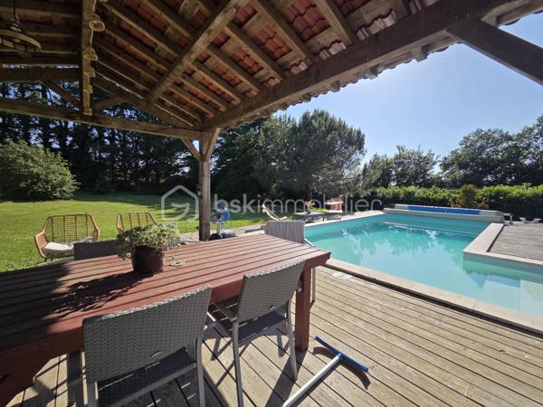 Découvrez cette charmante maison, située dans un environnement offrant confort et tranquillité seulement à 10 minute de Mirande. Une véritable invitation à un style de vie serein tout en restant à proximité de la vie urbaine.

Avec ses 145 m² répartis sur 5 pièces, cette maison présente un espace généreux et bien agencé. Profitez de deux terrasses idéales pour vos moments de détente sous le soleil et une belle piscine pour vous rafraîchir sur un joli jardin clos et arboré de 4630 m²sans aucun vis à vis. Vous profiterez également d'un garage ainsi que de dépendances.

Idéalement situé, ce bien est une occasion à ne pas manquer.