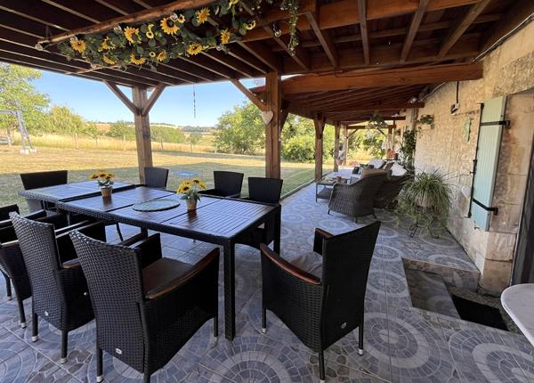 Maison familiale avec maison d'amis & piscine Palluaud