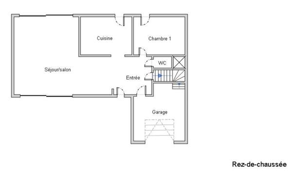 Pavillon 3 chambres avec jardin et garage