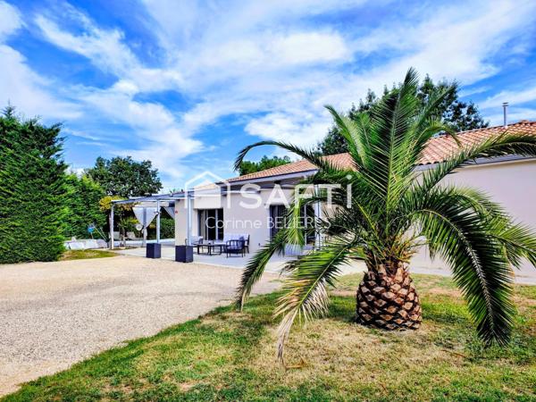 A vendre maison avec 4 chambres - terrain avec piscine - 1 logement indépendant