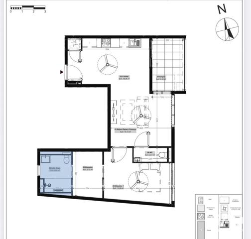 Appartement à vendre 2 pièces 55 m² Saint-Denis