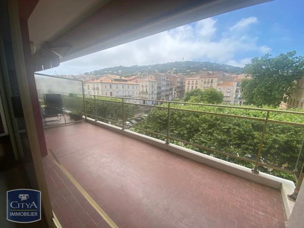Appartement à louer 2 pièces 46.3m² Sète (34200)