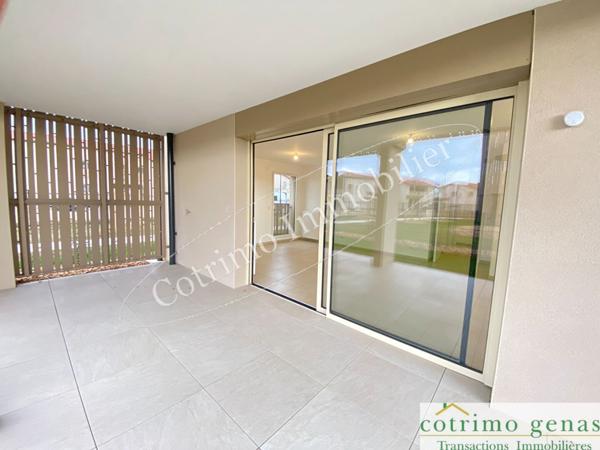 GENAS Appartement 3pièces 62,50m²+Terrasse+jardin