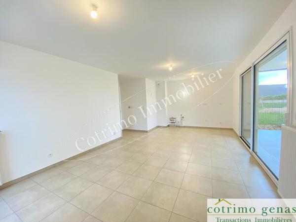 GENAS Appartement 3pièces 62,50m²+Terrasse+jardin
