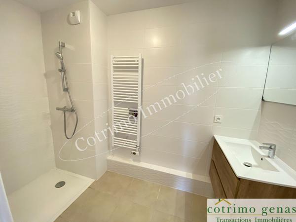 GENAS Appartement 3pièces 62,50m²+Terrasse+jardin