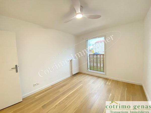GENAS Appartement 3pièces 62,50m²+Terrasse+jardin