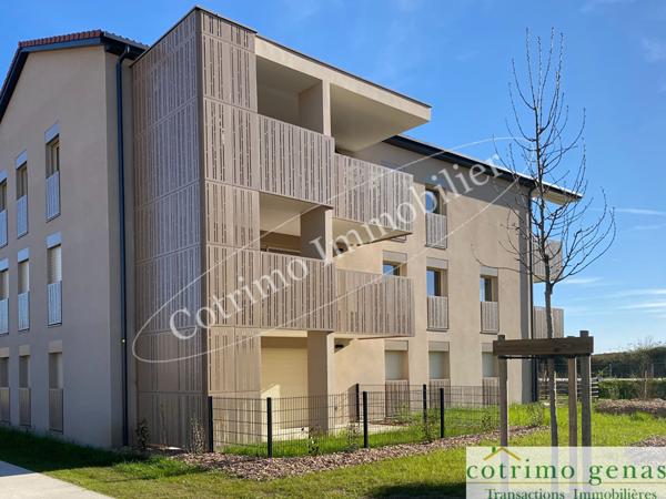 GENAS Appartement 3pièces 62,50m²+Terrasse+jardin