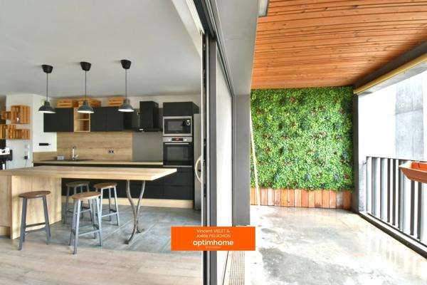 T3 rénové 66 m² – 2 chambres – Balcon 10 m² – Parking sécurisé – Résidence avec ascenseur