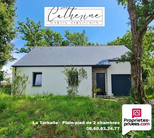 Maison de 2022 de plain-pied avec 2 chambres et garage