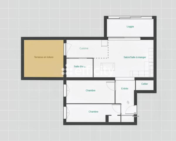 Appartement
         3 pièces
        - 70 m² Exclusivité 249 600 € *
