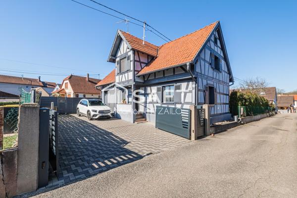Maison alsacienne 4 pièces à Soufflenheim (67620)