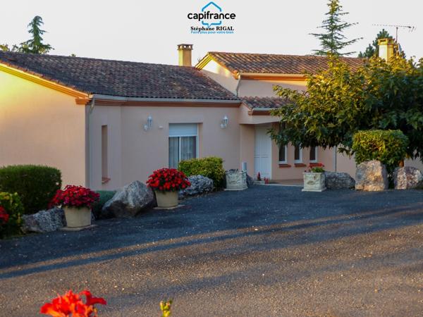 Propriete à vendre 6 pièces PENNE D'AGENAIS (47) Maison de 175m2 habitables + sous-sol sur 5245m2 de terrain