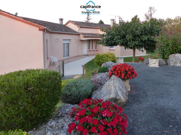 Propriete à vendre 6 pièces PENNE D'AGENAIS (47) Maison de 175m2 habitables + sous-sol sur 5245m2 de terrain