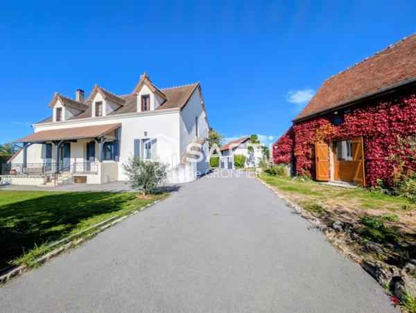 Maison familiale 152m² + Gîte 66m² proche commodités