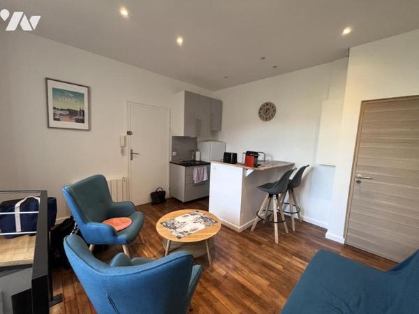 A VENDRE à VANNES - IDEAL INVESTISSEURS - APPARTEMENT T2 en SOUPLEX REFAIT à NEUF