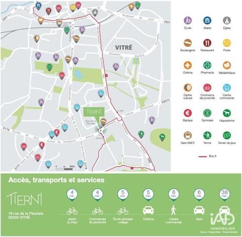 Appartement à vendre 2 pièces 45 m² Vitré