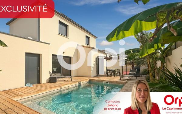 Maison à vendre    4 pièces • 108 m2 Saint-Jean-de-Védas