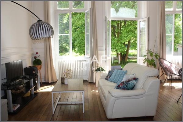 PLUS QU'UN APPARTEMENT : EN REZ-DE-CHAUSSEE AVEC 3 CHAMBRES, TERRASSE ET JARDIN CLOS