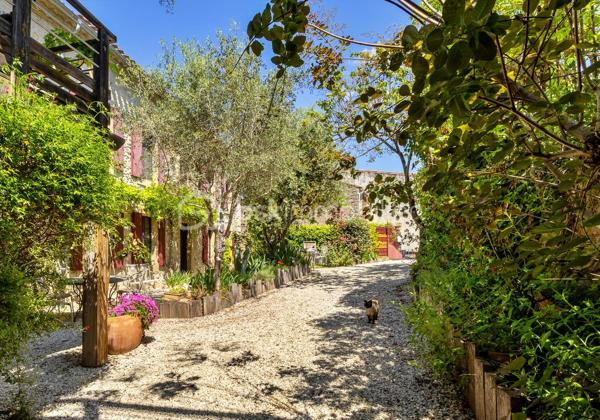 Maison de charme avec activité touristique au cœur du Pays Cathare – Proche de Limoux et Carcassonne

Nichée dans le charmant village de Pauligne, au cœur d’un environnement paisible entouré de vignobles, cette magnifique propriété de caractère datant des années 1800 développe environ 405 m² habitables et offre une opportunité rare mêlant qualité de vie et projet touristique immédiatement exploitable.

La partie privative, d’environ 160 m², propose un cadre de vie chaleureux et authentique avec une cuisine équipée, une arrière-cuisine, une salle à manger conviviale, un salon lumineux ainsi qu’une agréable terrasse privée avec vue sur les paysages viticoles. L’espace nuit comprend trois chambres, une salle de bain et une salle d’eau. Un grenier aménageable de 80 m² permet également d’envisager la création de chambres supplémentaires ou d’un espace de vie complémentaire selon vos projets.

La propriété bénéficie depuis plus de 10 ans d’une activité touristique reconnue et immédiatement opérationnelle comprenant :

• un gîte indépendant d’environ 50 m² avec terrasse privative,
• quatre chambres d’hôtes de charme de 18 à 25 m², dont trois avec terrasse et kitchenette,
• une élégante salle de détente et salle à manger de 60 m² prolongée par une terrasse de 30 m² avec vue dégagée.

Les extérieurs, soigneusement aménagés sur environ 1 500 m², invitent à la détente avec une piscine récente au sel chauffée par pompe à chaleur, sécurisée par volet roulant, plusieurs espaces terrasse, un jardin arboré et une superbe vue sur les vignes environnantes.

De nombreuses dépendances complètent l’ensemble :
• garage / atelier de 100 m²,
• garage indépendant de 40 m²,
• cave de 40 m²,
• deux citernes d’eau.

Cette propriété authentique et pleine de charme séduira aussi bien les porteurs de projet touristique que les familles à la recherche d’un lieu de vie exceptionnel dans l’une des régions les plus prisées du sud de la France.

Idéalement située au cœur du Pays Cathare, à proximité de Cité de Carcassonne et de Limoux, la région offre un cadre de vie remarquable entre patrimoine, nature, gastronomie, vignobles et activités de plein air.

Un bien rare alliant art de vivre, authenticité et potentiel de développement.
