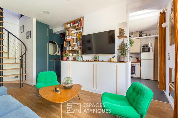 Harmonie et quiétude en duplex au coeur du 8e