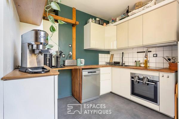 Harmonie et quiétude en duplex au coeur du 8e