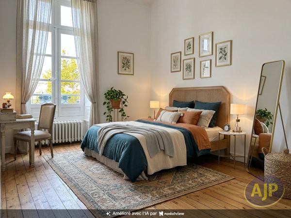 Appartement à louer Chateaubriant : 4 pièces, 113m² avec 3 chambre(s) à 800€ - AJP Immobilier Châteaubriant
