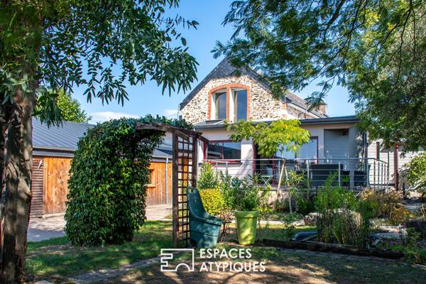 Ancien chai rénové aux volumes généreux