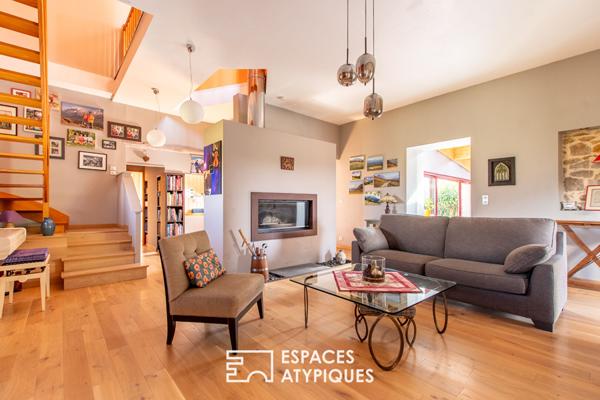 Ancien chai rénové aux volumes généreux