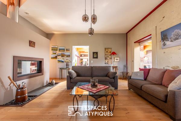 Ancien chai rénové aux volumes généreux