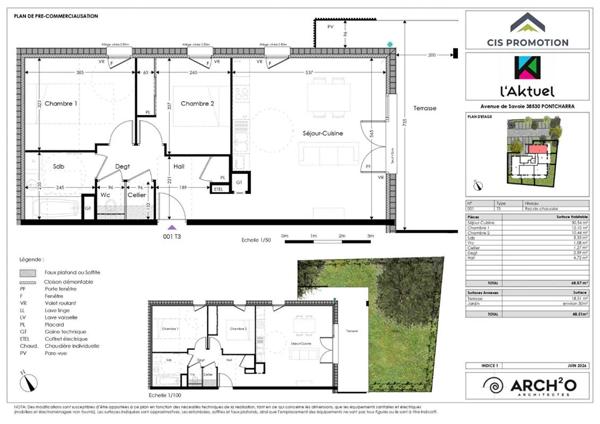 Appartement à vendre à Pontcharra (38530)