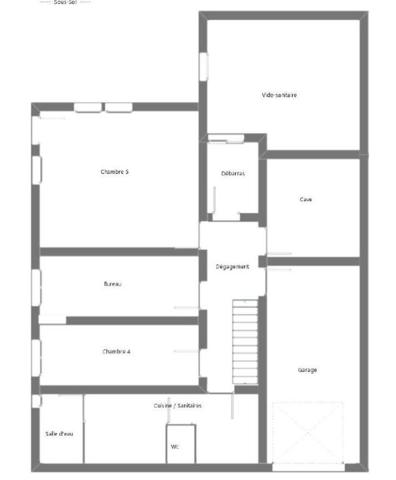 Maison - 5 chambres- Garage - Jardin