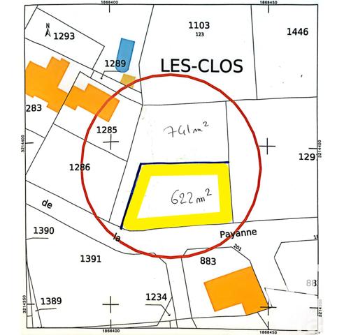Terrain à vendre 622 m² Caromb