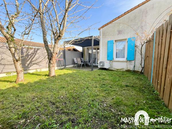 VENTE MAISON - 4 PIECES - JARDIN ET GARAGE - PROCHE ROYAN