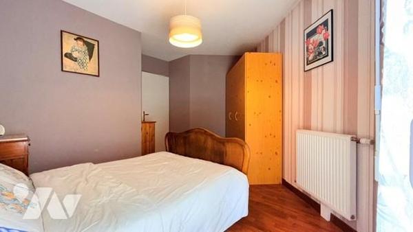 Appartement T3, cave et garage.